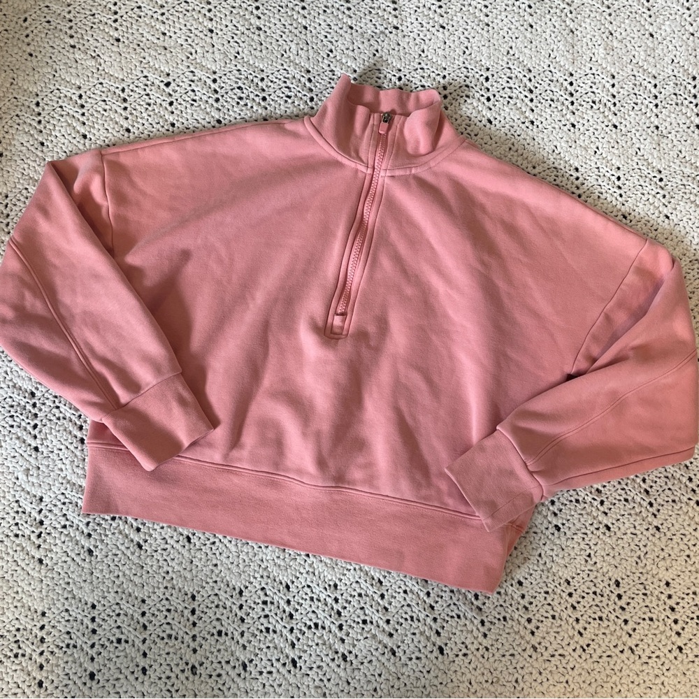 Fabletics Catarina Half Zip Pullover Sweater Blos… - image 2